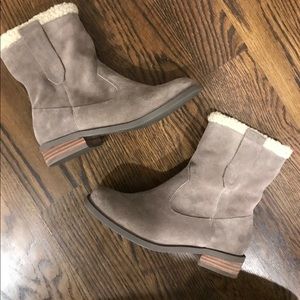 Sole Society Suede Booties - Verona
